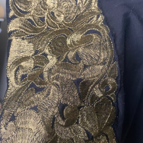 Embellished Ethnic Dress Womans M Ornate Embroidery Beaded Cosplay Indian Dance - Picture 7 of 16